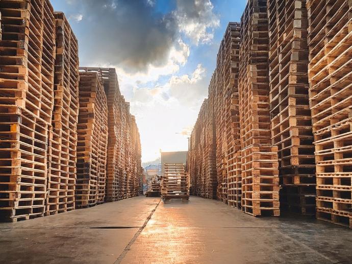 Importancia de los pallets en embalaje para exportación